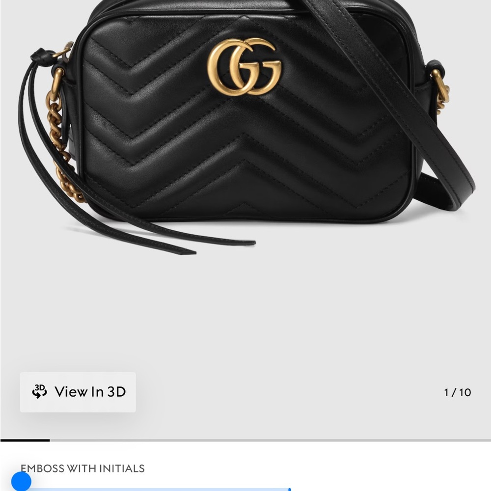 GG Marmont mini camera bag